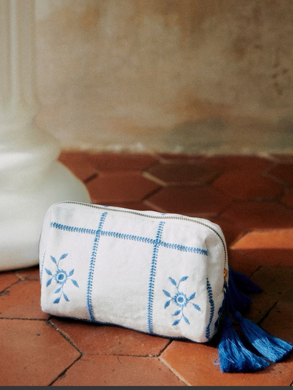 Sezane toiletry bag NWT